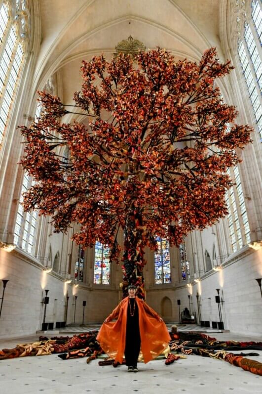 L'Arbre de Vie à la Sainte-Chapelle du château de Vincennes © Didier Plowy- CMN (3)