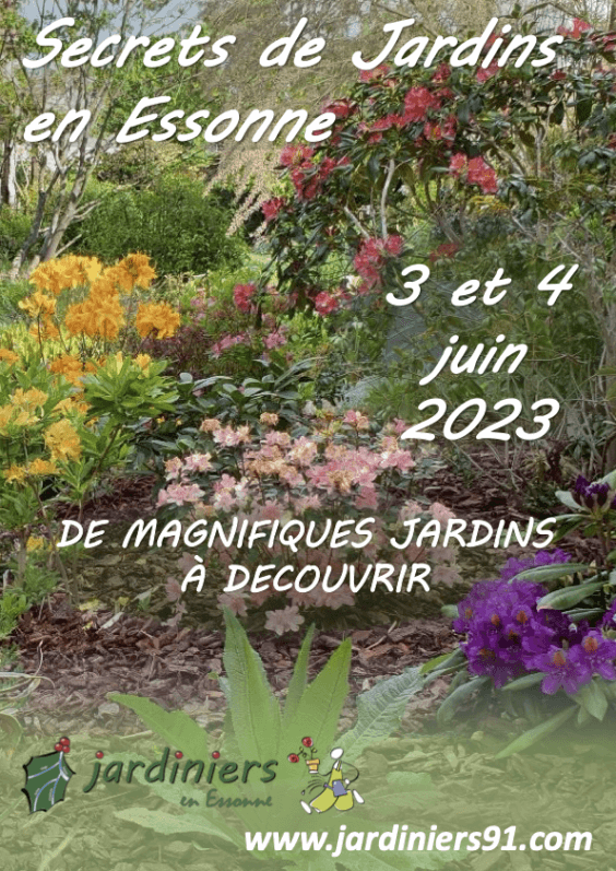 Secrets de jardins en Essonne les 3 et 4 juin 2023