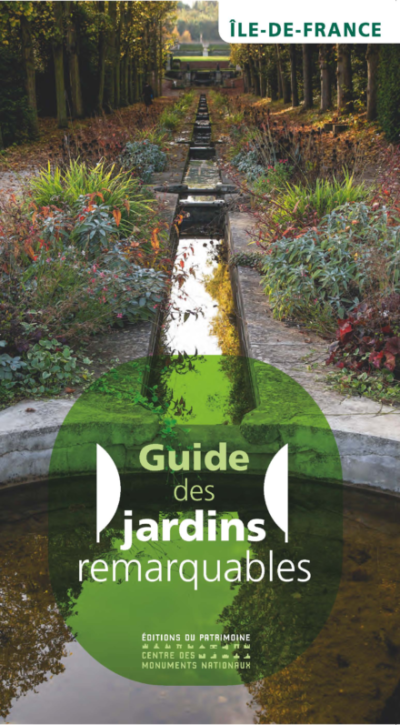 Guide des jardins remarquables en Île-de-France (nouvelle édition). Agnès Chauvin, Xavière Destienne, Éditions du patrimoine, juin 2023.