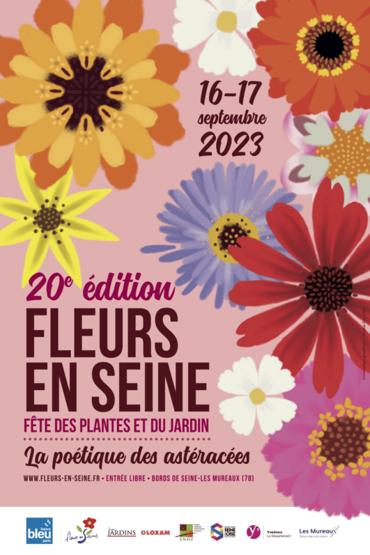 20ème édition de Fleurs en Seine les 16 et 17 septembre 2023 
