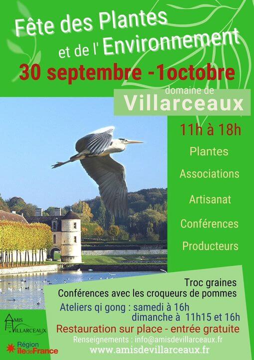 Fête des plantes et de l'environnement à Villarceaux les 30 septembre et 1er octobre 2023