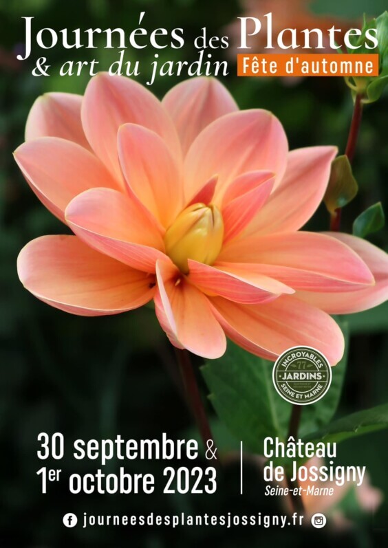 Lire la suite à propos de l’article Journées des Plantes & art du jardin, 7ème édition d’automne à Jossigny (77) les 30 septembre et 1er octobre 2023