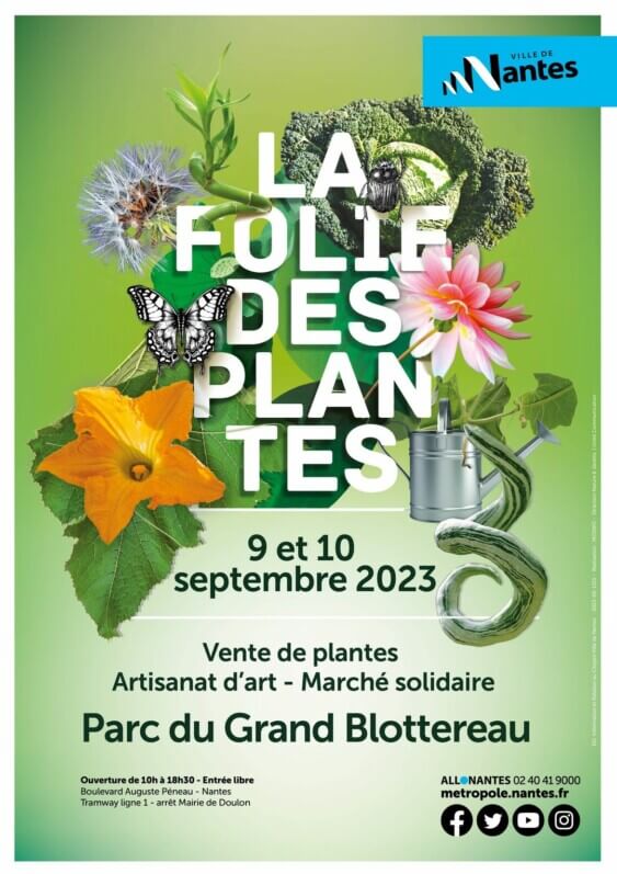 Lire la suite à propos de l’article Rendez-vous à La Folie des Plantes à Nantes les 9 et 10 septembre 2023