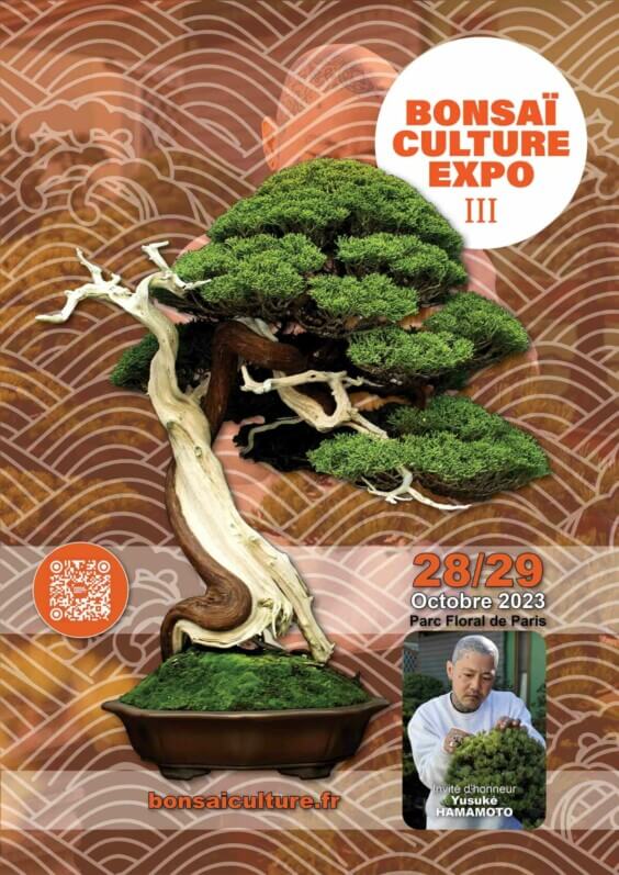 Lire la suite à propos de l’article Bonsaï Culture Expo 2023 les 28 et 29 octobre 2023