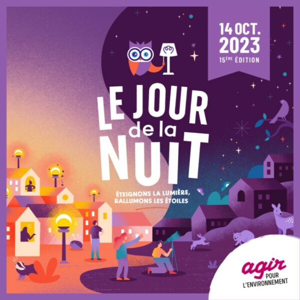 15e édition du Jour de la Nuit le samedi 14 octobre 2023 