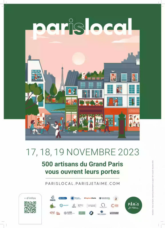 Affiche ParisLocal 2023