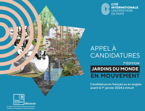 Appel à projets pour la création de 5 œuvres éphémères dans le parc de la Cité internationale universitaire de Paris -7e édition des Jardins du monde en mouvement