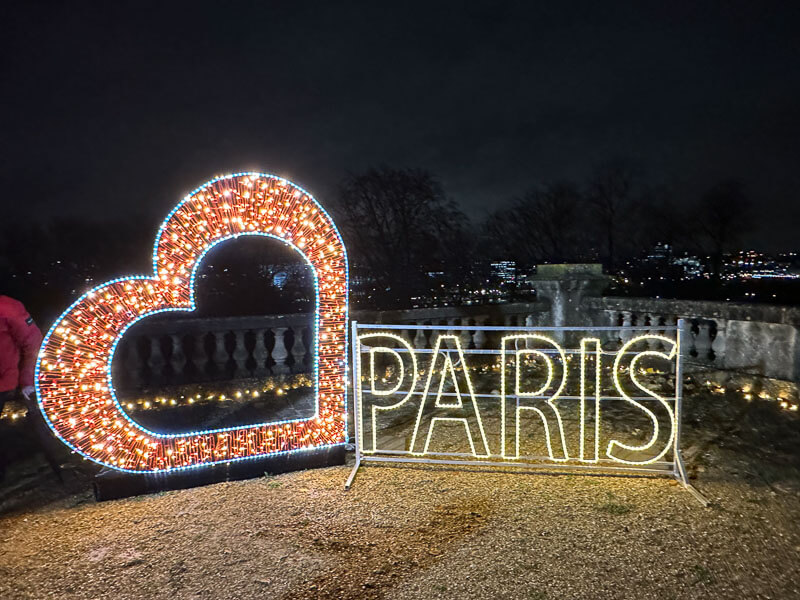 Lumières en Seine, parc de Saint-Cloud, Saint-Cloud (92)