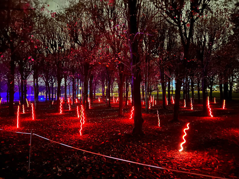 Lumières en Seine, parc de Saint-Cloud, Saint-Cloud (92)