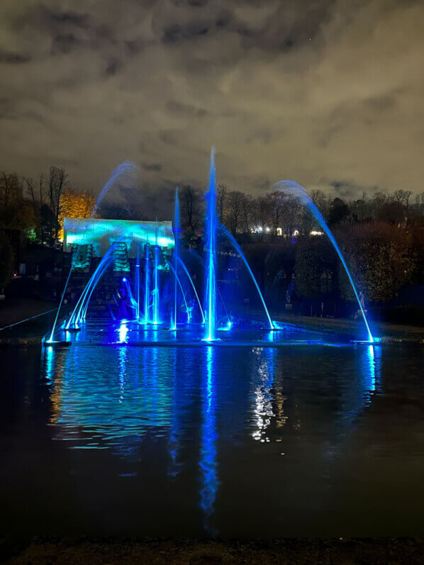Lumières en Seine, parc de Saint-Cloud, Saint-Cloud (92)