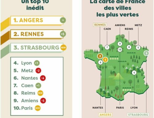 Palmarès 2023 des villes les plus vertes de France : Angers, Rennes et Strasbourg sont les grandes gagnantes