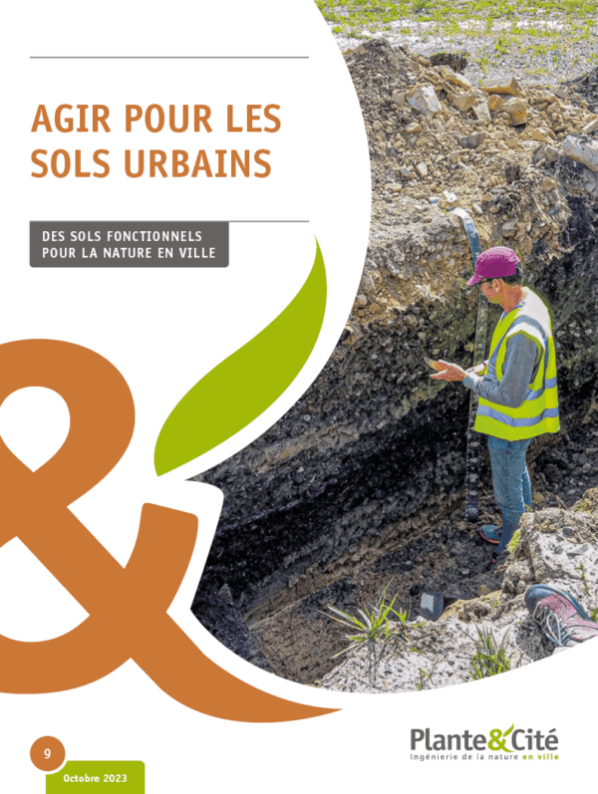 Plante & Cité, 2023.Agir pour les sols urbains – Des sols fonctionnels pour la nature.
Plante & Cité, Angers, 68 p.