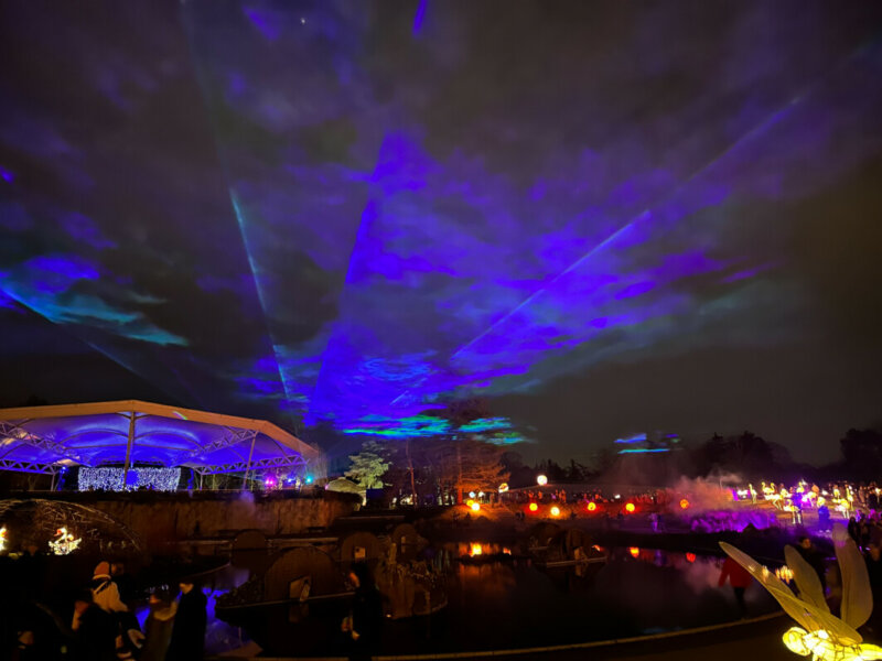 L'Odyssée lumineuse, Parc floral, Paris 12e (75)