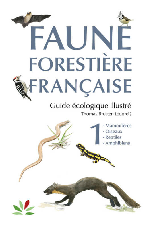 Faune forestière française. Tome 1 : Mammifères, oiseaux, reptiles, amphibiens. Coordination Thomas Brusten, CNPF-IdF, décembre 2023.