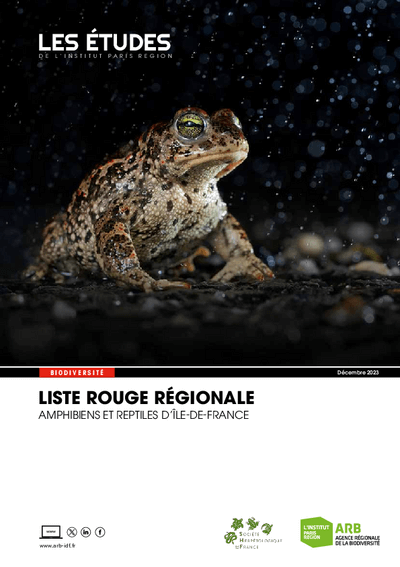 Liste rouge régionale des amphibiens et reptiles d'Île-de-France