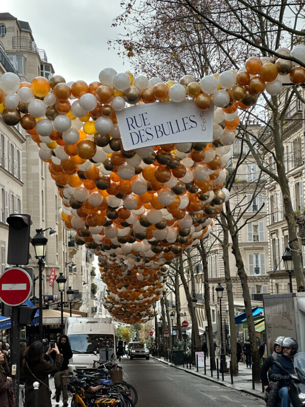 Rue des bulles, rue des Martyrs, Paris 9e (75)