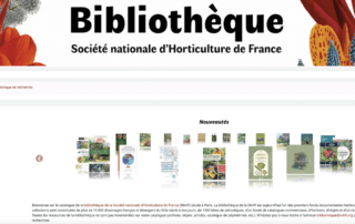 catalogue de la bibliothèque de la Société nationale d’Horticulture de France