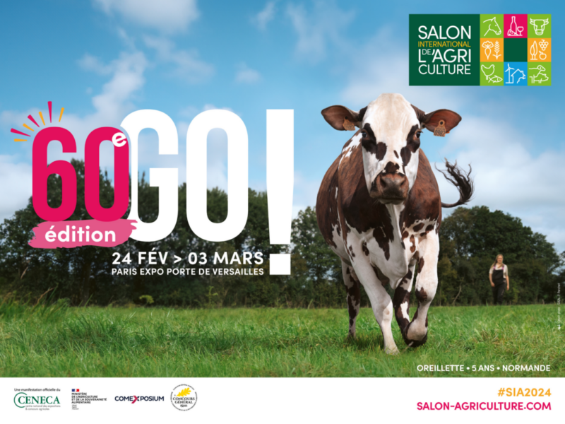 60ème édition du Salon International de l'Agriculture du 24 février au 3 mars 2024