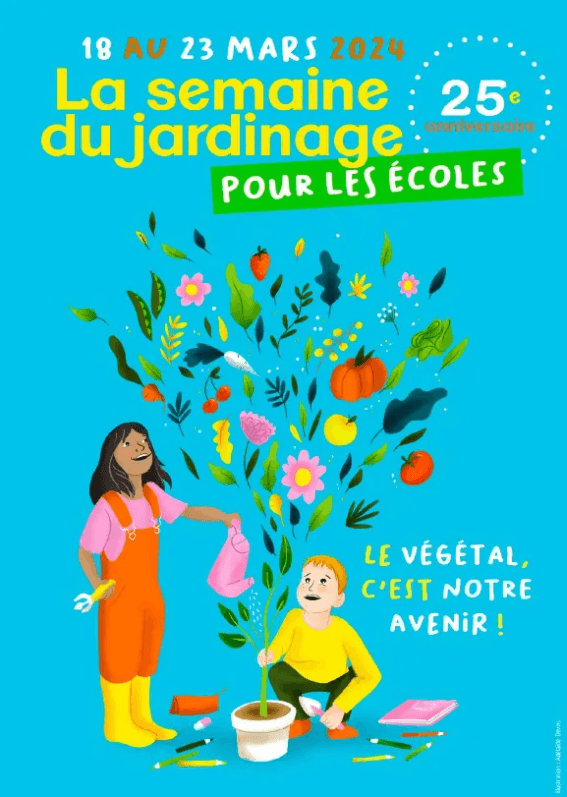 Du 18 au 23 mars 2024, la Semaine du Jardinage pour les écoles