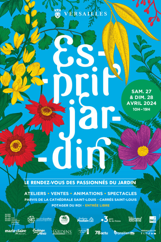 Esprit Jardin 2024 les 27 et 28 avril 2024 à Versailles (78)