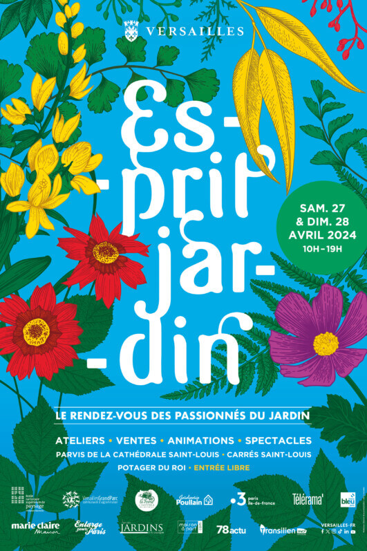 Lire la suite à propos de l’article Esprit Jardin 2024 les 27 et 28 avril 2024 à Versailles (78)