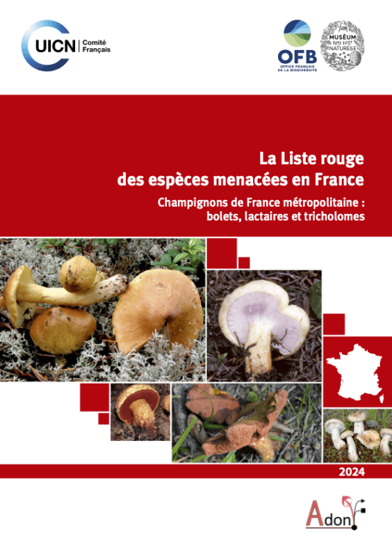 Liste rouge des champignons menacés de disparition en France