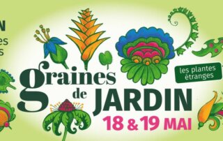 15ème édition de Graines de Jardin les 18 et 19 mai 2024 au Jardin des Plantes de Rouen (76)