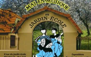 Dimanche 5 mai 2024, mai en musique autour du musette et de son histoire au Jardin-École de Montreuil (93)