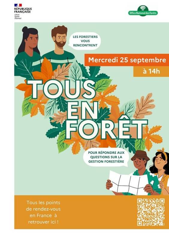 Lire la suite à propos de l’article TOUS EN FORÊT : L’ONF et Île-de-France Nature donnent rendez-vous aux usagers dans plus de 40 massifs forestiers d’Île-de-France !