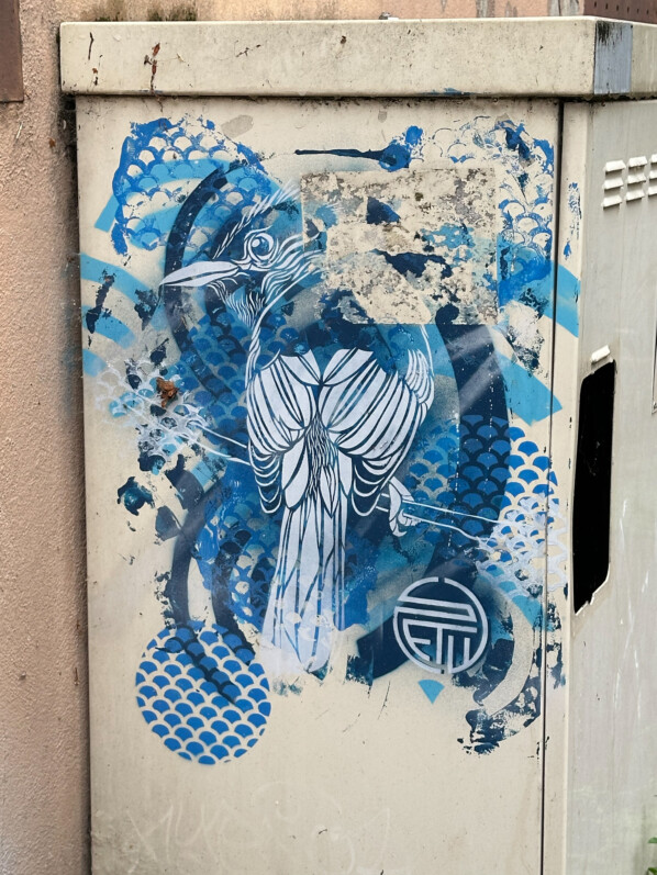 Pochoir, Stew, street-art à Ivry-sur-Seine (94) et visite de l'atelier d'artistes Le Village, #ExploreParis