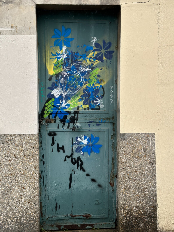 Pochoir, Stew, street-art à Ivry-sur-Seine (94) et visite de l'atelier d'artistes Le Village, #ExploreParis