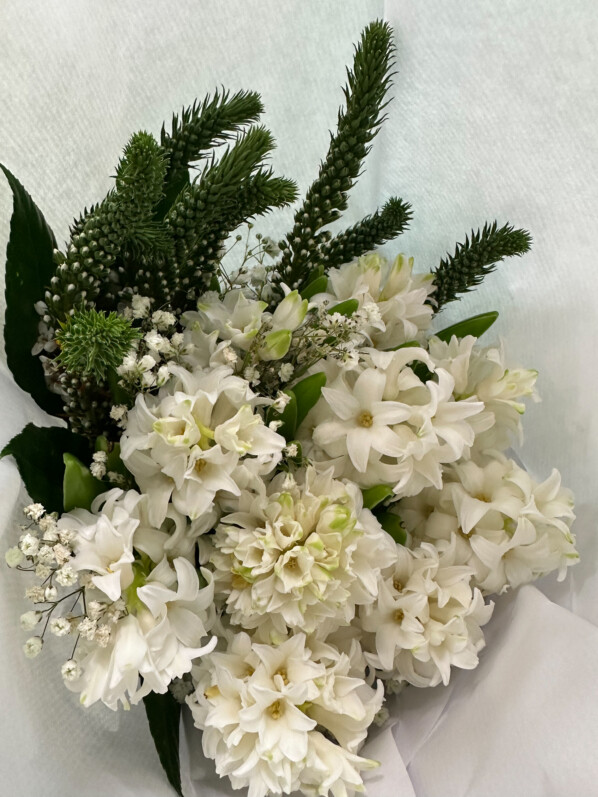 Bouquet, fleurs coupées, Paris 19e (75)