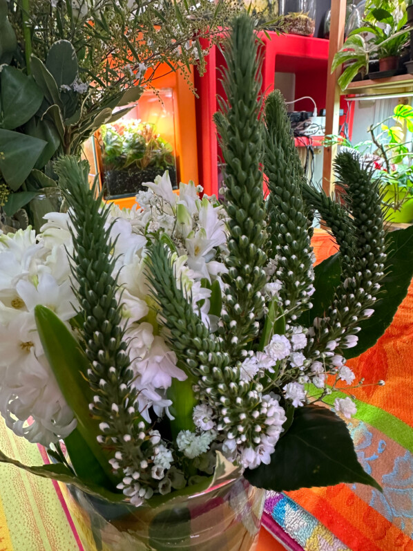 Bouquet, fleurs coupées, Paris 19e (75)