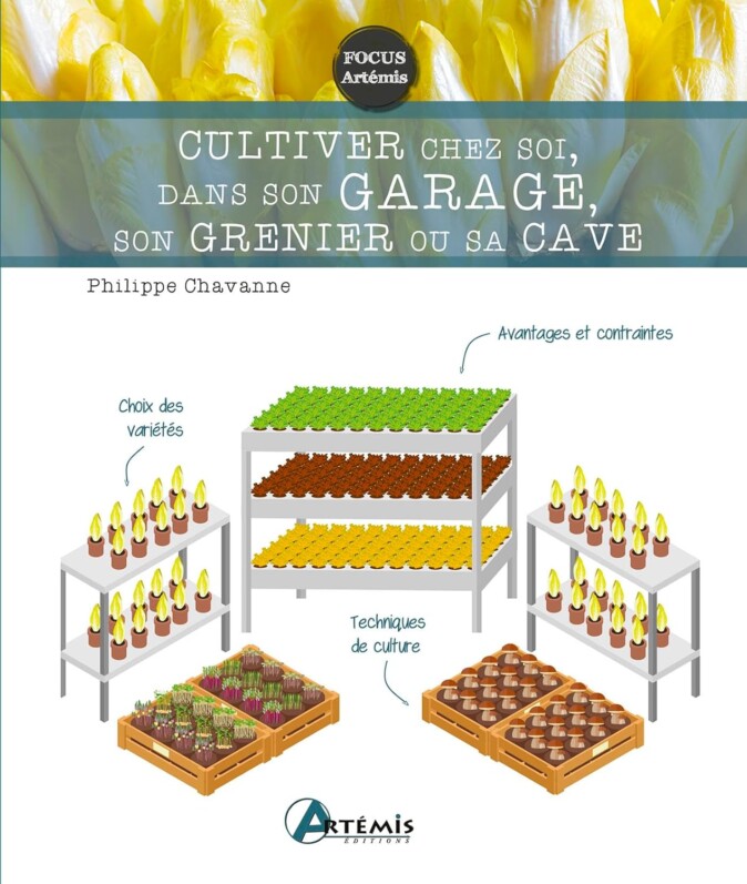 Cultiver chez soi, dans son garage, son grenier ou sa cave. Philippe Chavanne, Artemis éditions, février 2025.
