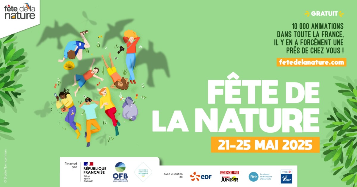 19ème édition de la Fête de la Nature du 21 au 25 mai 2025