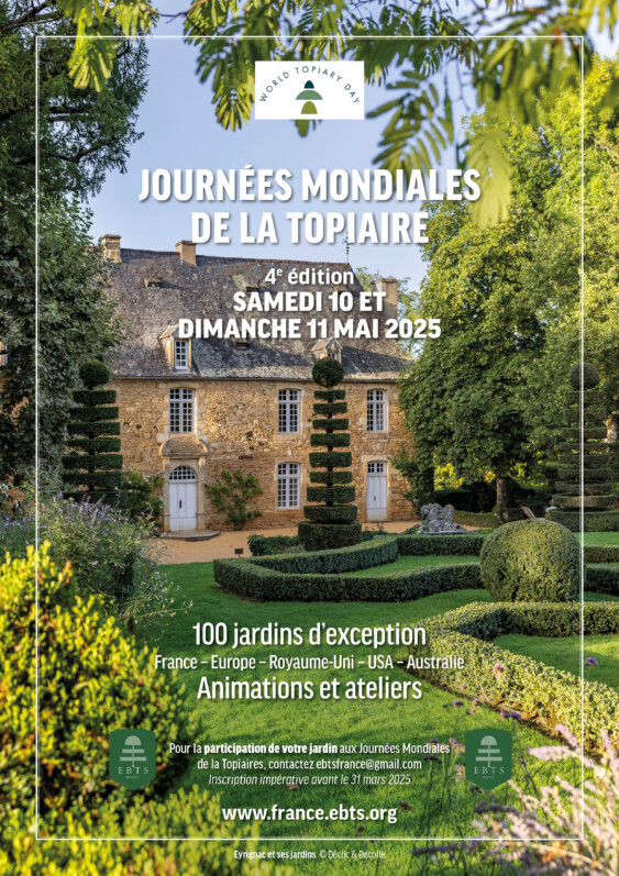 4èmes Journées mondiales de la Topiaire les 10 et 11 mai 2025
