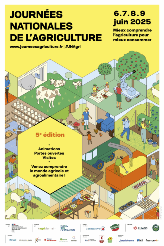 5e édition des Journées Nationales de l’Agriculture les 6, 7, 8 et 9 juin 2025