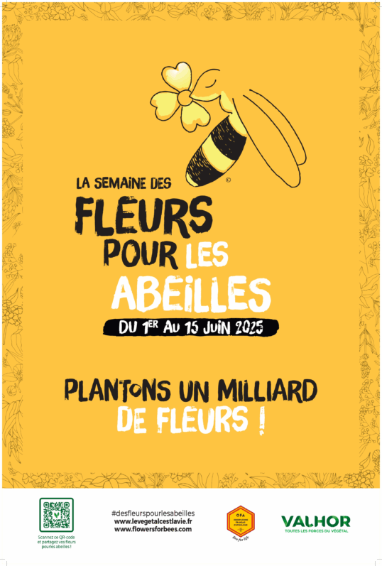 Semaine des Fleurs pour les Abeilles 2025 du 1er au 15 juin 2025