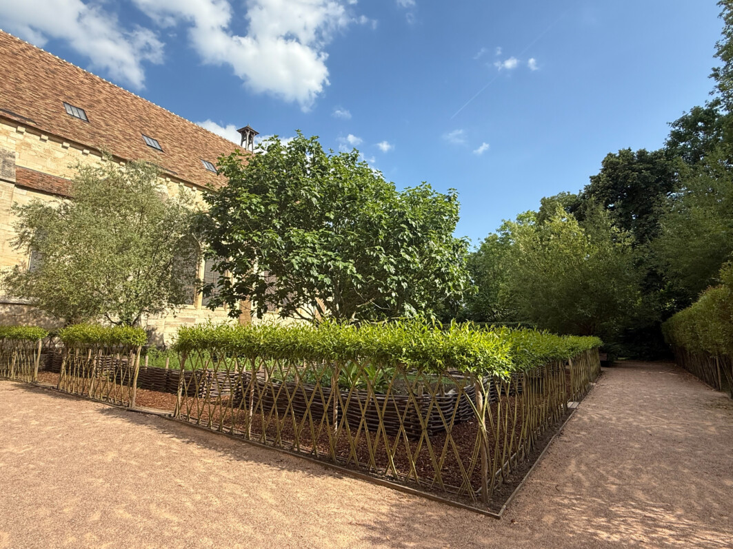 Jardin des 9 carrés, Abbaye de Royaumont (95)