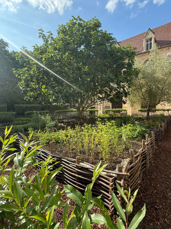 Jardin des 9 carrés, Abbaye de Royaumont (95)