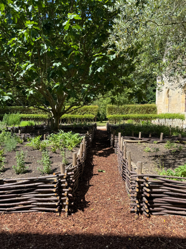 Jardin des 9 carrés, Abbaye de Royaumont (95)