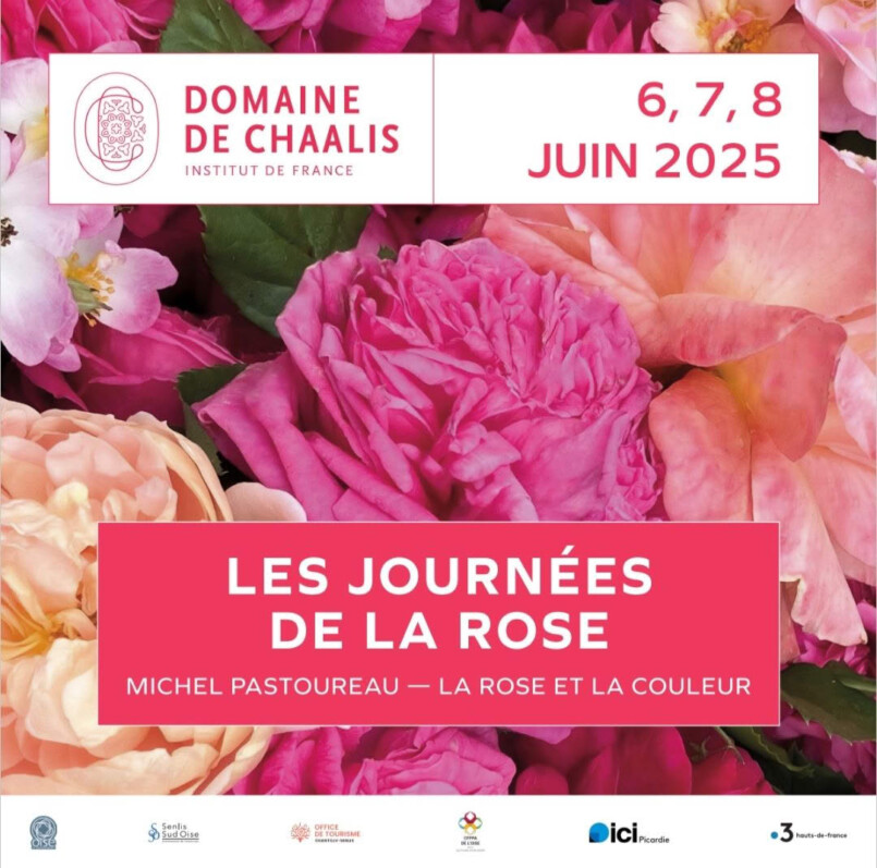 Les Journées de la rose au Domaine de Chaalis les 6, 7 et 8 juin 2025