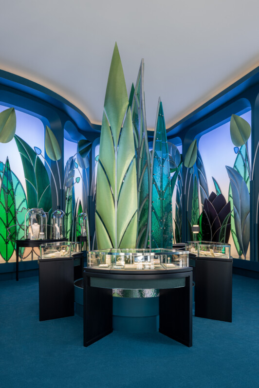 La nouvelle boutique de la Maison Van Cleef & Arpels, un concept immersif dessiné par l’agence Faire