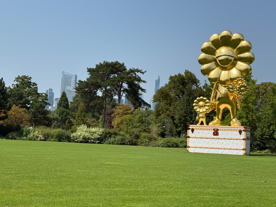 The flower parent and the child (Takashi Murakami) dans le Jardin d’acclimatation (Paris 16e)