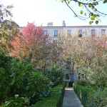 L'automne dans le square Louis Majorelle, Paris 11e (75)