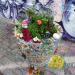 Potée et graffs dans Belleville, Paris 20e (75)