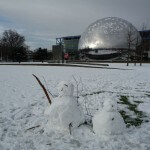 Forte chute de neige sur Paris