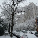 Forte chute de neige sur Paris